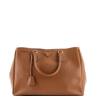 【専用づかちん様】　PRADA ビジネスバッグ ベージュ ブラウン Prada Lux Open Tote Saffiano Leather North South Brown 4305571