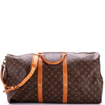 Louis Vuitton Keepall Bandouliere Bag Monogram Canvas 60