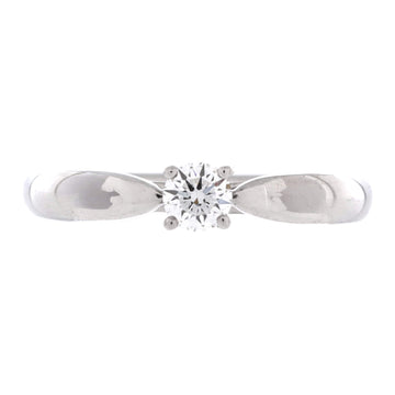 Tiffany & Co. Harmony Solitaire Ring Platinum with RBC Diamond F/VVS2 0.20-0.29CT