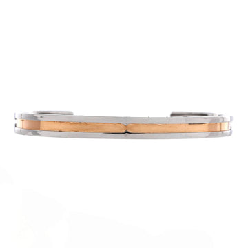 Bvlgari B.Zero1 Cuff Bracelet Stainless Steel and 18K Rose Gold