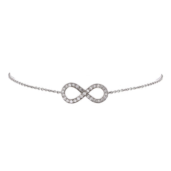 Tiffany & Co. Infinity Bracelet Platinum with Diamonds