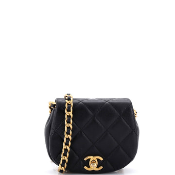 Chanel Coco Mail Clutch with Chain Quilted Calfskin Mini