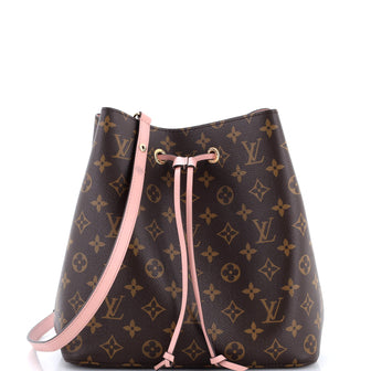 Louis Vuitton NeoNoe Handbag Monogram Canvas with Leather MM