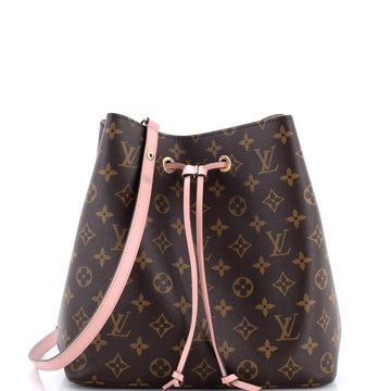 Louis Vuitton NeoNoe Handbag Monogram Canvas with Leather MM