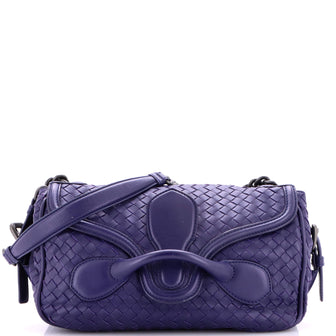 Bottega Veneta Rialto Shoulder Bag Intrecciato Nappa Medium