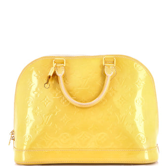 Louis Vuitton Alma Handbag Monogram Vernis PM