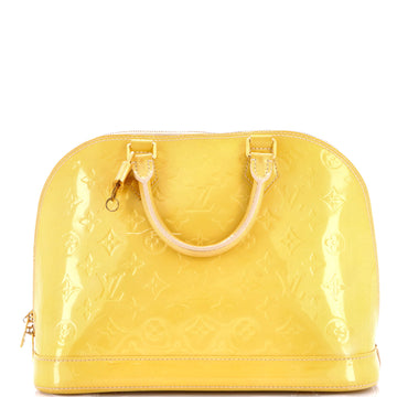Louis Vuitton Alma Handbag Monogram Vernis PM