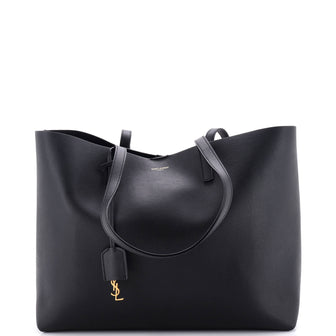Saint Laurent Shopper Tote Leather Large