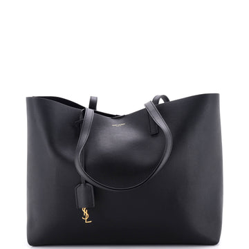 Saint Laurent Shopper Tote Leather Large