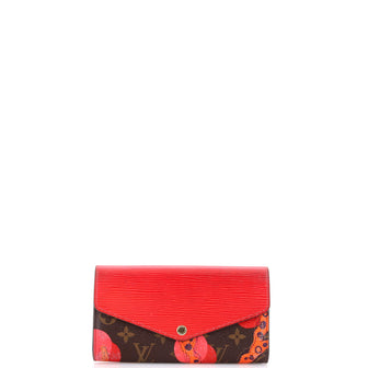 Louis Vuitton Sarah Wallet Epi Leather and Limited Edition Monogram Ramages