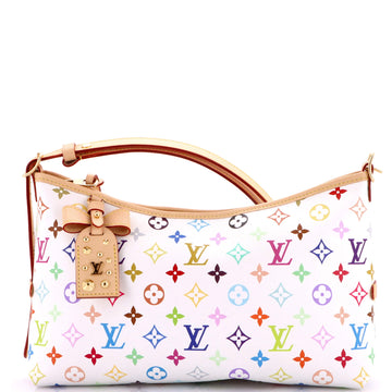 Louis Vuitton x Takashi Murakami CarryAll Hobo Monogram Multicolor East West
