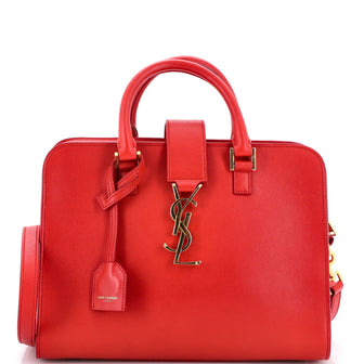Saint Laurent Monogram Cabas Leather Baby