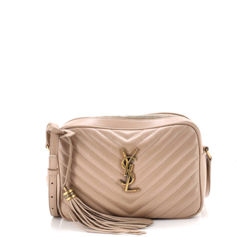Saint Laurent Lou Camera Bag Matelasse Chevron Leather Small