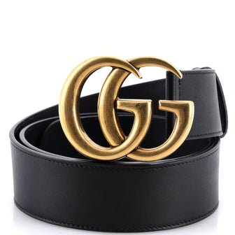 Gucci GG Marmont Belt Leather Wide