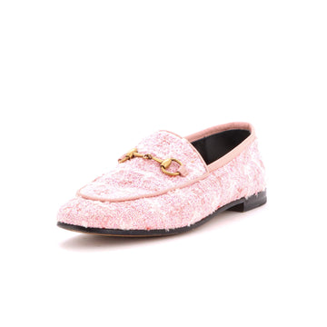 Gucci Women's Jordaan Loafers Tweed