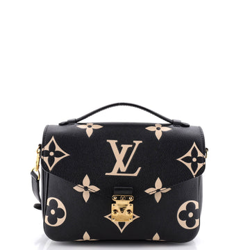 Louis Vuitton Pochette Metis Bicolor Monogram Empreinte Giant