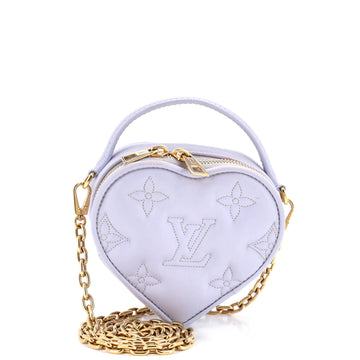 Louis Vuitton Pop My Heart Pouch Bag Bubblegram Leather