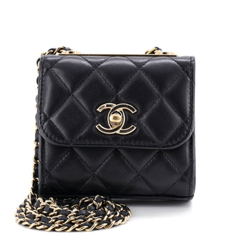 Chanel Trendy CC Clutch with Chain Quilted Lambskin Small