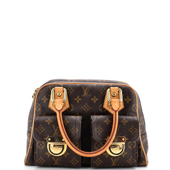 Louis Vuitton Manhattan Handbag Monogram Canvas PM