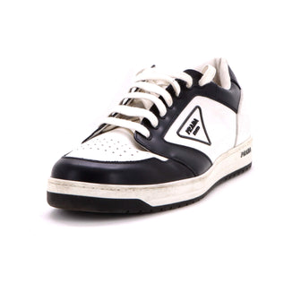 Prada Men's Downtown Low-Top Sneakers Leather
