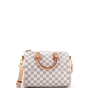 Louis Vuitton Speedy Bandouliere Bag Damier 25