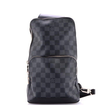 Louis Vuitton Avenue Sling Bag Damier Graphite