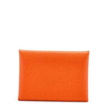 Hermes Calvi Duo Card Holder Epsom