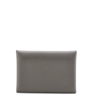 Hermes Calvi Duo Card Holder Evercolor