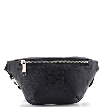 Gucci Belt Bag Jumbo GG Embossed Leather Small