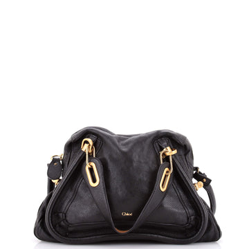 Chloe Paraty Handbag Quilted Leather Medium