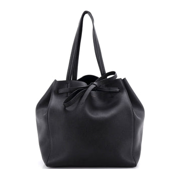 Celine Phantom Tie Cabas Tote Leather Medium