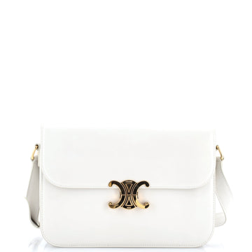 Celine Triomphe Shoulder Bag Smooth Calfskin Large