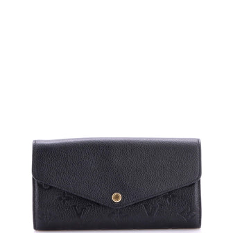 Louis Vuitton Sarah Wallet NM Monogram Empreinte Leather