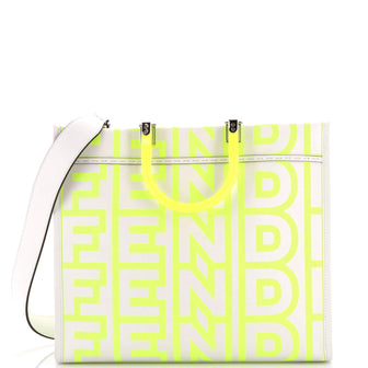 Fendi x Marc Jacobs Sunshine Shopper Tote Printed Leather Medium