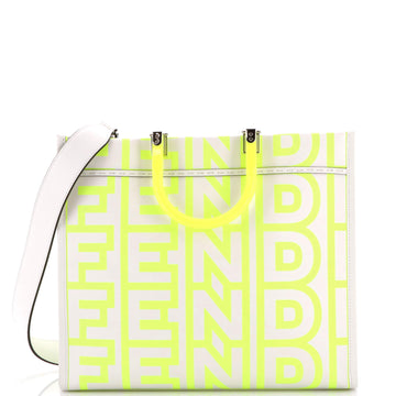 Fendi x Marc Jacobs Sunshine Shopper Tote Printed Leather Medium