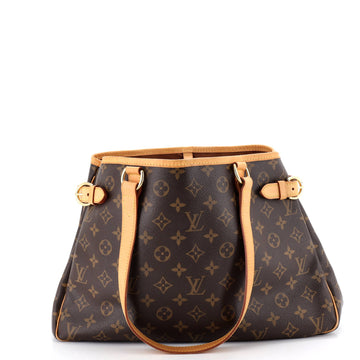Louis Vuitton Batignolles Handbag Monogram Canvas Horizontal