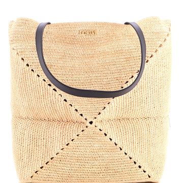 Loewe Puzzle Fold Tote Raffia XL