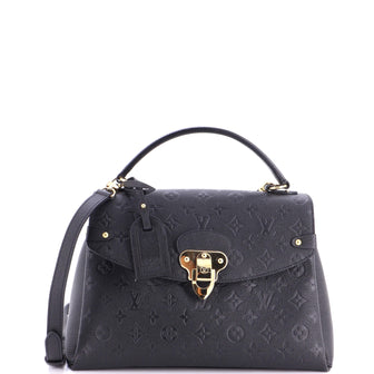Louis Vuitton Georges Handbag Monogram Empreinte Leather MM