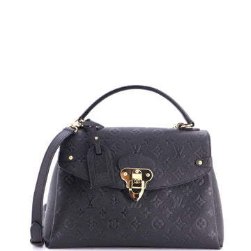 Louis Vuitton Georges Handbag Monogram Empreinte Leather MM