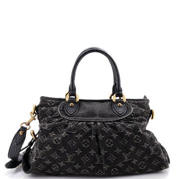 Louis Vuitton Neo Cabby Handbag Monogram Denim MM