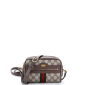 Gucci Ophidia Shoulder Bag GG Coated Canvas Mini