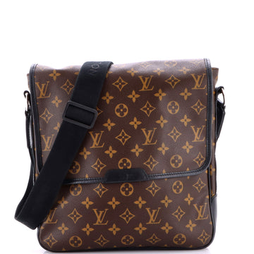 Louis Vuitton Bass Messenger Bag Macassar Monogram Canvas MM
