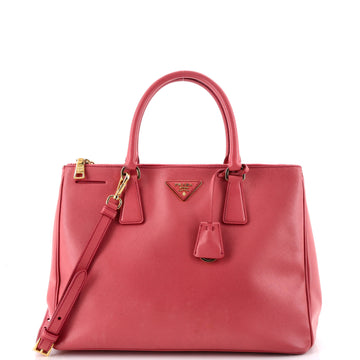 Prada Galleria Double Zip Tote Saffiano Leather Large