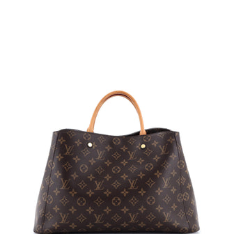 Louis Vuitton Montaigne Handbag Monogram Canvas GM