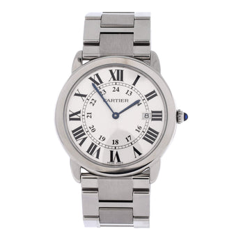 Cartier Ronde Solo de Cartier Quartz Watch Stainless Steel 36