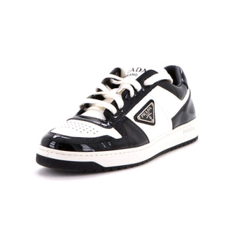 Prada Women's Downtown Low-Top Sneakers Leather