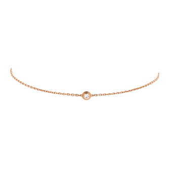 Cartier D'Amour Bracelet 18K Rose Gold and Diamond XS