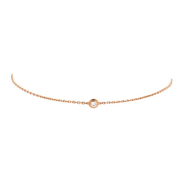 Cartier D'Amour Bracelet 18K Rose Gold and Diamond XS