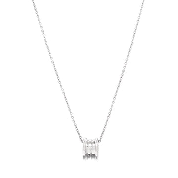 Bvlgari B.Zero1 Pendant Necklace 18K White Gold