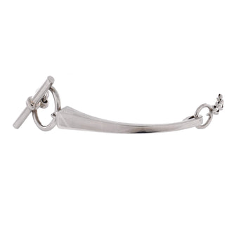 Hermes Clou de Forge Chain Bracelet Sterling Silver